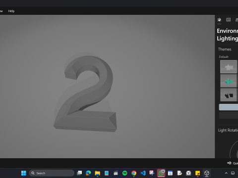 Numbers 0 To 9 Plate Model Cetak 3D