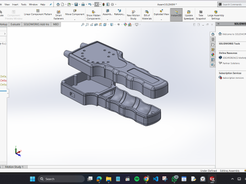 Soil Moisture casing Print Ready Project Box 3D print model Modello di stampa 3D