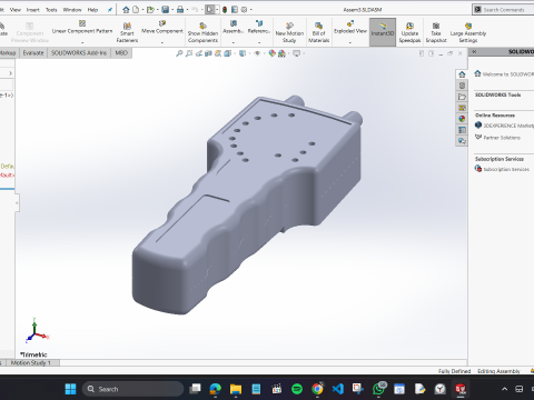 Soil Moisture casing Print Ready Project Box 3D print model Modello di stampa 3D