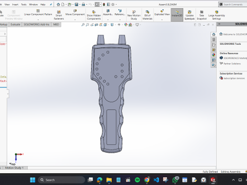 Soil Moisture casing Print Ready Project Box 3D print model Modello di stampa 3D