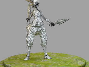 akali from league of legends 3Dプリントモデル