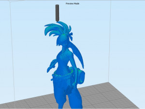 akali from league of legends 3Dプリントモデル