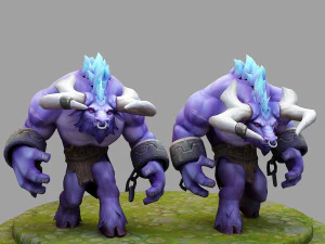 Alistar z League of Legends Model do druku 3D
