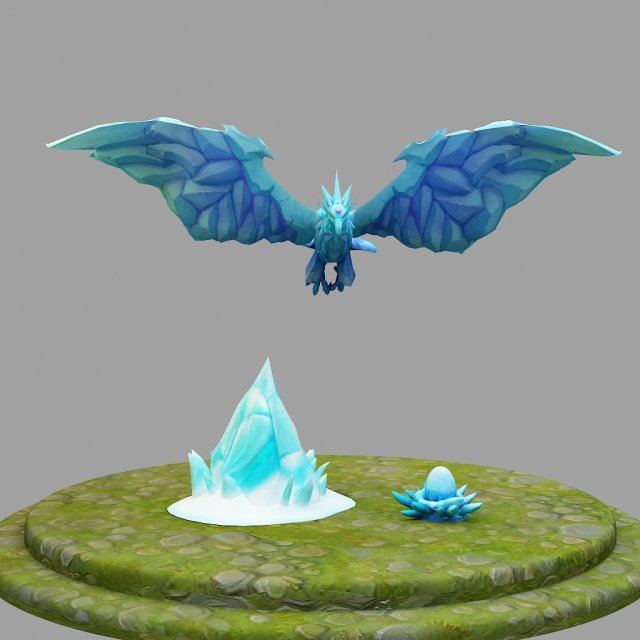 anivia from league of legends Modello di stampa 3D .c4d .max .obj .3ds .fbx .stl .blend 