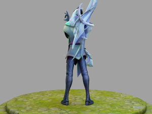 aphelios from league of legends 3D Print Model