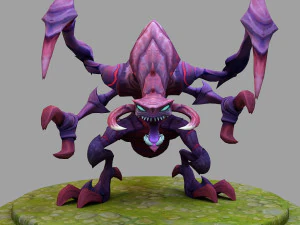 Chogath de League of Legends Modèles 3D en vedette
