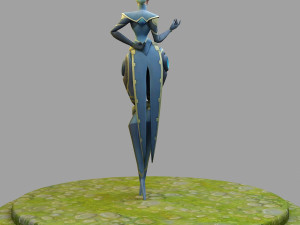 camille from league of legends 3D प्रिंट मॉडल