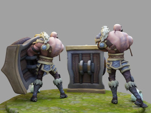 braum from league of legends 3Dプリントモデル