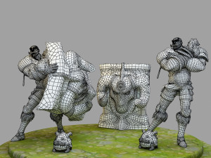 braum from league of legends 3Dプリントモデル