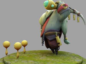 bard from league of legends Modèles 3D en vedette