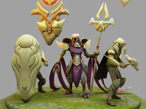 efsaneler liginden azir 3D Baskı Modeli