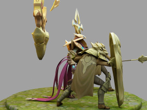 azir from league of legends 3Dプリントモデル