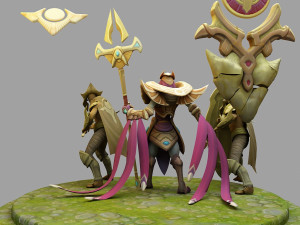 azir from league of legends 3Dプリントモデル