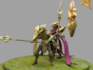 azir from league of legends 3Dプリントモデル