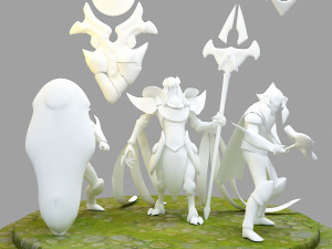 azir from league of legends 3Dプリントモデル
