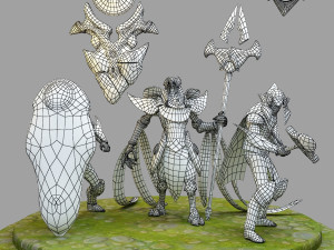 azir from league of legends 3Dプリントモデル