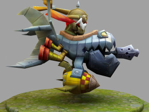 corki from league of legends 3D प्रिंट मॉडल