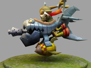 corki from league of legends 3D प्रिंट मॉडल