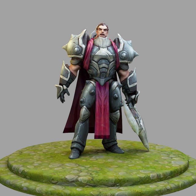 darius from league of legends Modelo de impresión 3D .c4d .max .obj .3ds .fbx .stl .blend 