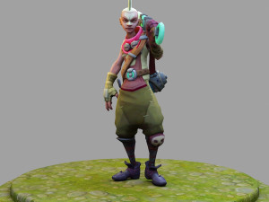 ekko from league of legends 3D Baskı Modeli