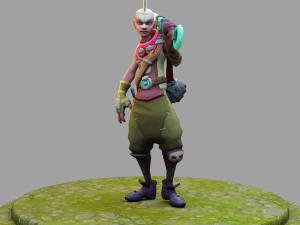 ekko from league of legends 3D Print Model