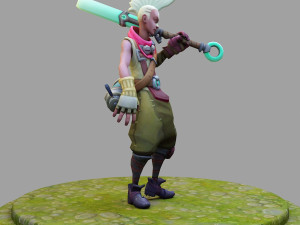 ekko from league of legends Modelo de Impressão 3D