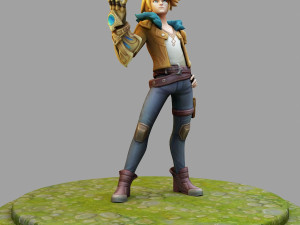 ezreal from league of legends Modèles 3D en vedette