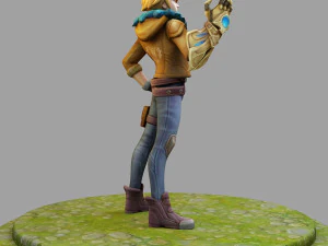 ezreal from league of legends 3D Print Model