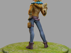ezreal from league of legends 3D 프린트 모델