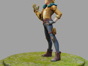 ezreal from league of legends 3D 프린트 모델