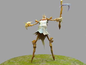 fiddlesticks from league of legends 3D प्रिंट मॉडल