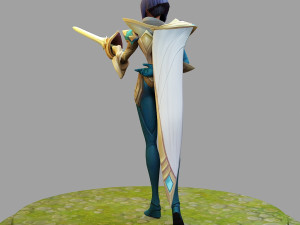 fiora from league of legends 3D Print Model