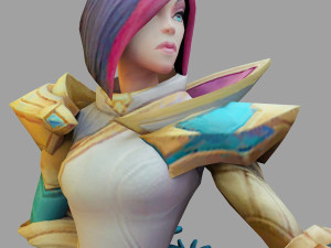 fiora from league of legends 3D Print Model