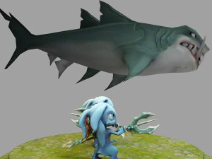 fizz from league of legends 3D Print Model
