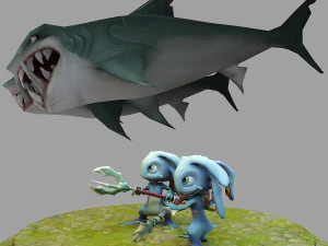 fizz from league of legends 3D Print Model