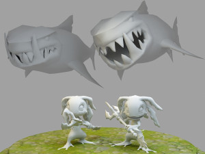 fizz from league of legends Modelo de Impressão 3D