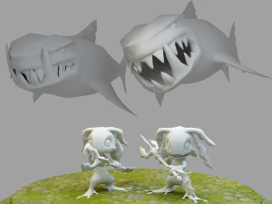 fizz from league of legends 3D Print Model