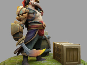 gangplank from league of legends 3D Print Model