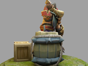 gangplank from league of legends 3D Print Model
