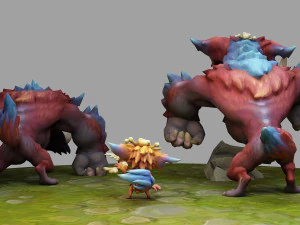 gnar from league of legends 3D Print Model