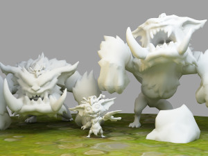 gnar from league of legends 3D-Druckmodell