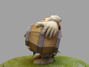 gragas from league of legends 3Dプリントモデル