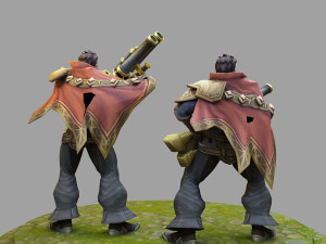 graves from league of legends 3D 프린트 모델