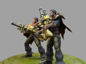 graves from league of legends 3D 프린트 모델