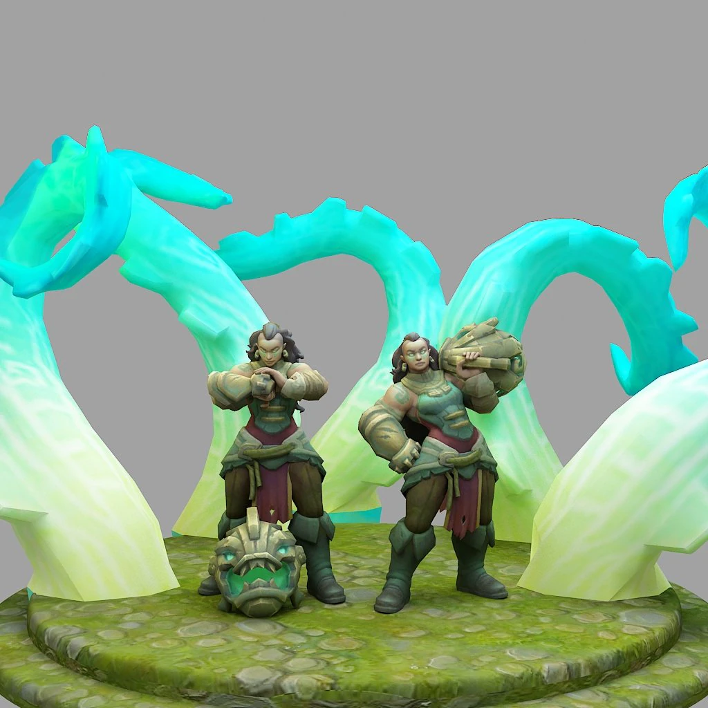 illaoi from league of legends 3D Print Model .c4d .max .obj .3ds .fbx .stl .blend 