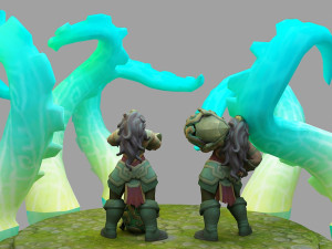 illaoi from league of legends 3Dプリントモデル