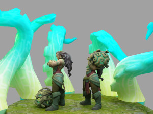 illaoi from league of legends 3Dプリントモデル