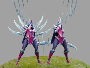 irelia from league of legends 3D Print Model