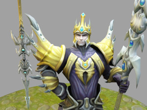 jarvaniv from league of legends 3D प्रिंट मॉडल