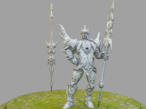 jarvaniv from league of legends 3D प्रिंट मॉडल